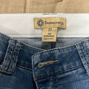 Democracy faded bootcut size 10